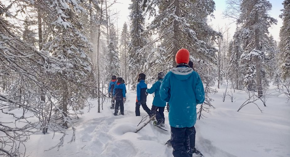 Sneeuwschoenwandelen Finland